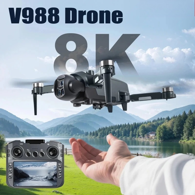 Drone Multispectral - Оригинальный дрон V988 с двумя камерами