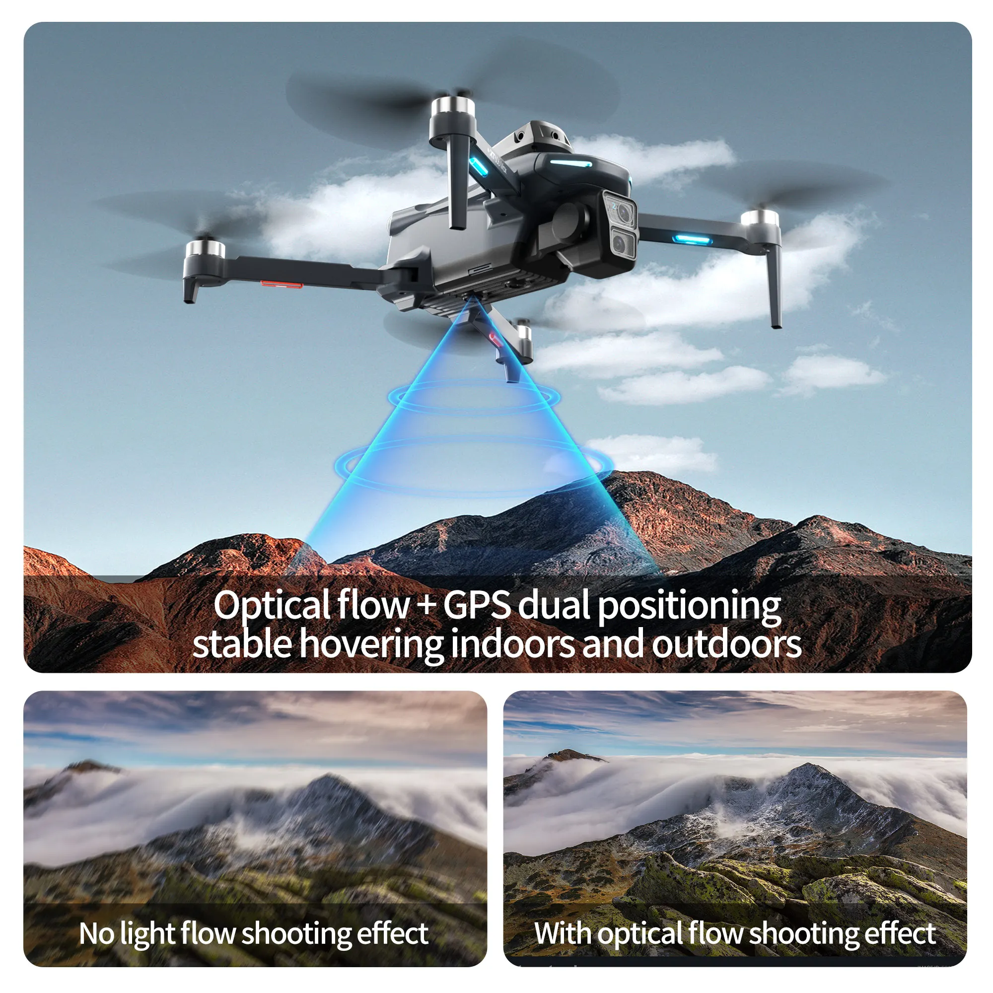 Оригинальный дрон XT606 MAX GP – обзор и цена Drone Multispectral