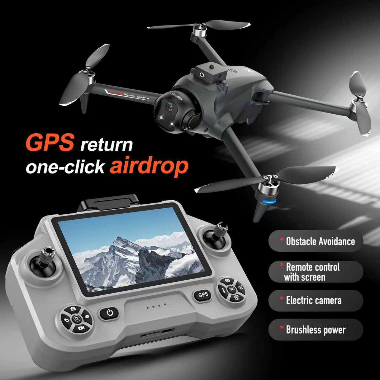 Квадрокоптер YL059 FPV GPS с д – обзор и цена Drone Multispectral